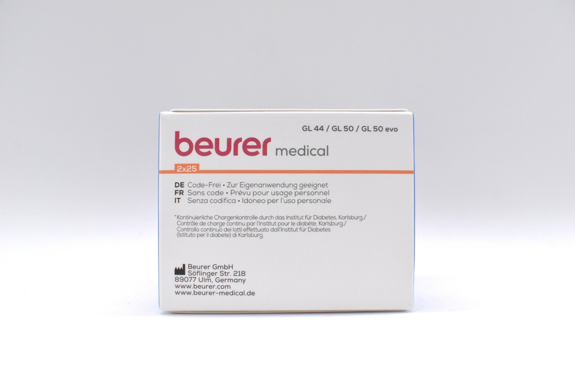 Beurer Blutzuckerteststreifen GL 44 / GL 50 / GL 50 evo