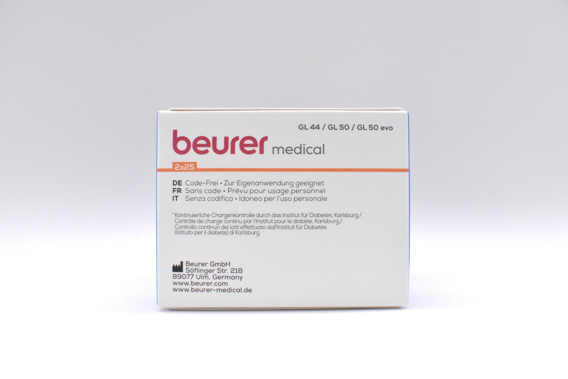 Beurer Blutzuckerteststreifen GL 44 / GL 50 / GL 50 evo