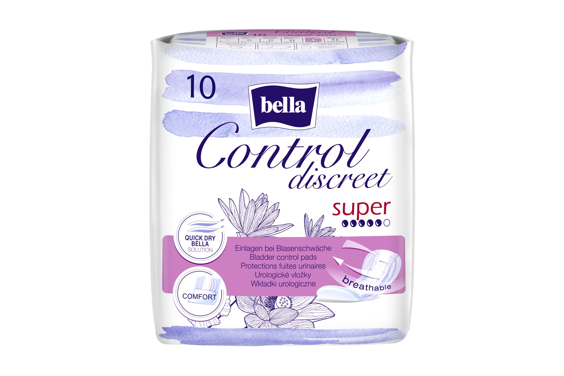 bella Control Discreet Inkontinenz-Einlagen