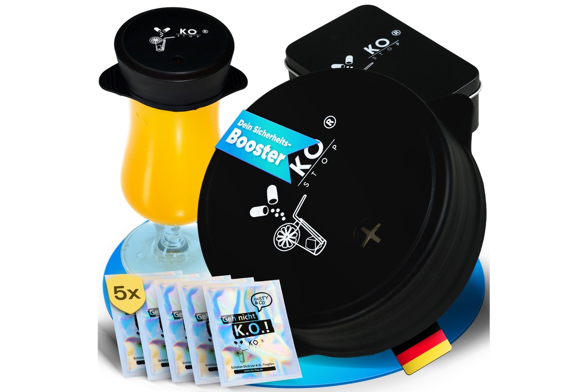 Getränkeschutzabdeckung mehrweg 5er Pack