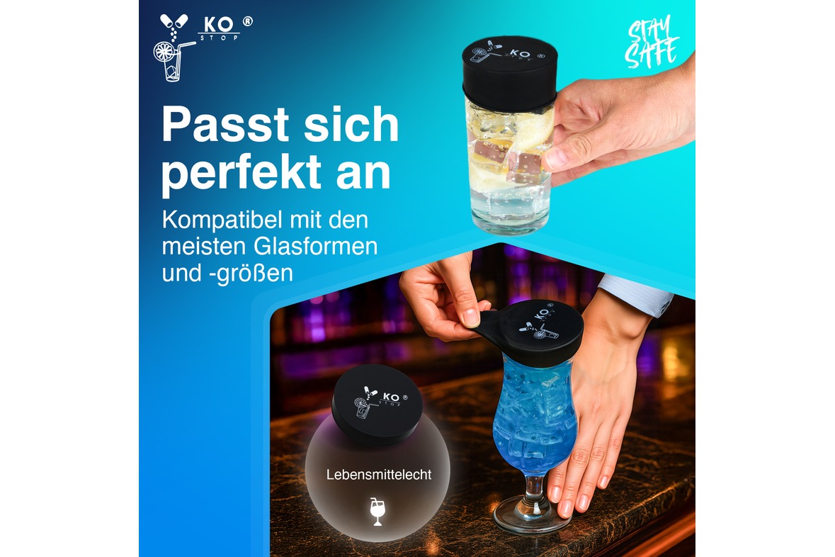 Getränkeschutzabdeckung einweg 5er Pack