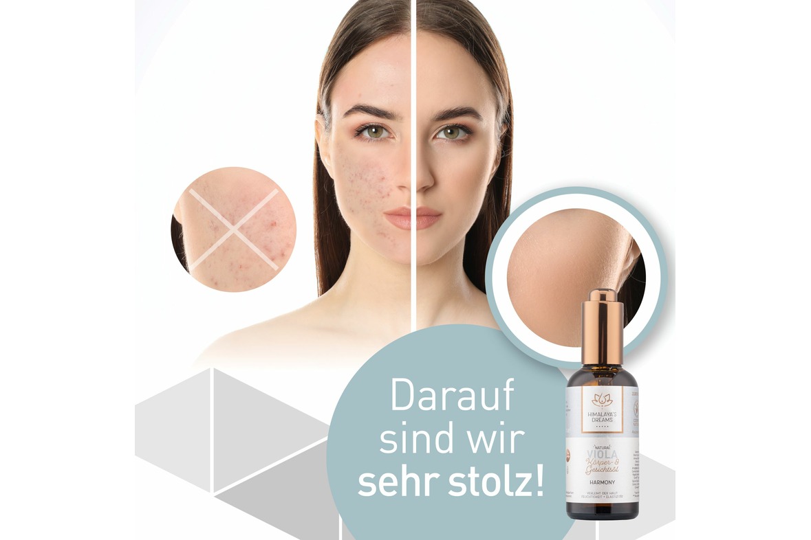 Ayurveda Körper- und Gesichtsöl Viola - Harmony