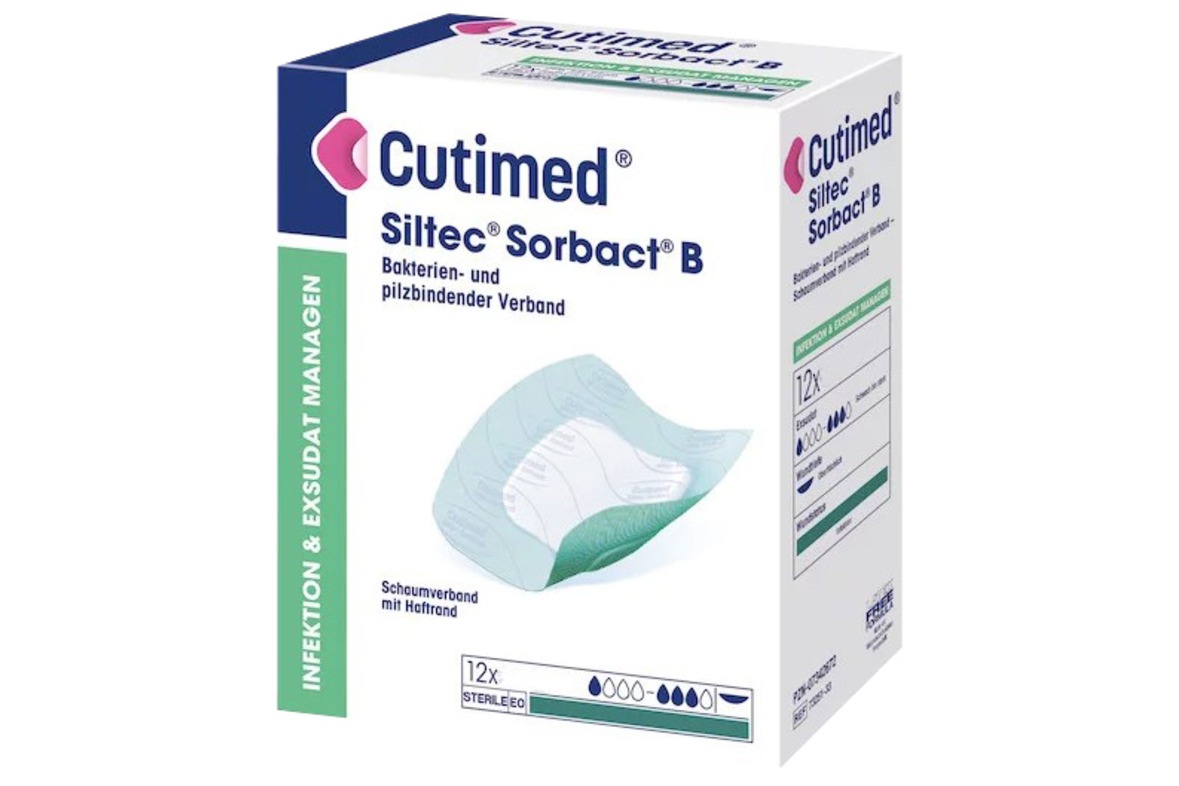 Cutimed® Siltec® Sorbact® B