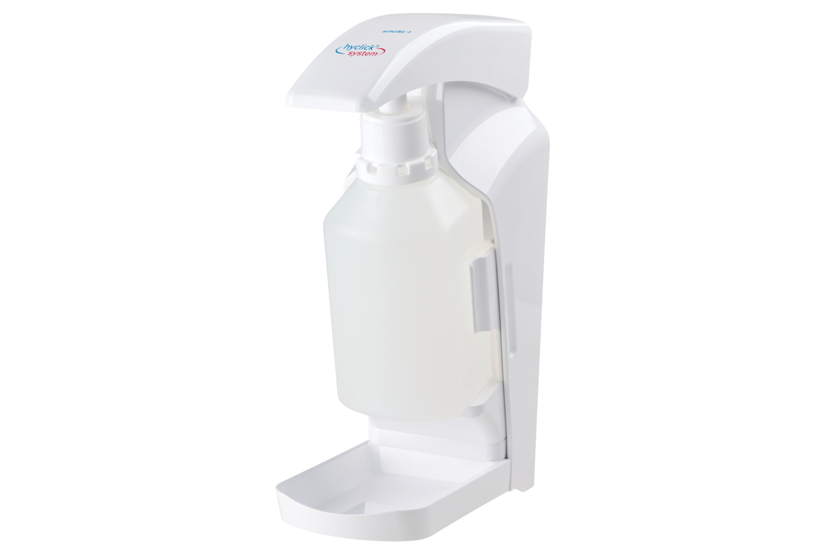hyclick® System für die Applikation von Händedesinfektionsmitteln und Waschlotionen (1 Stück)