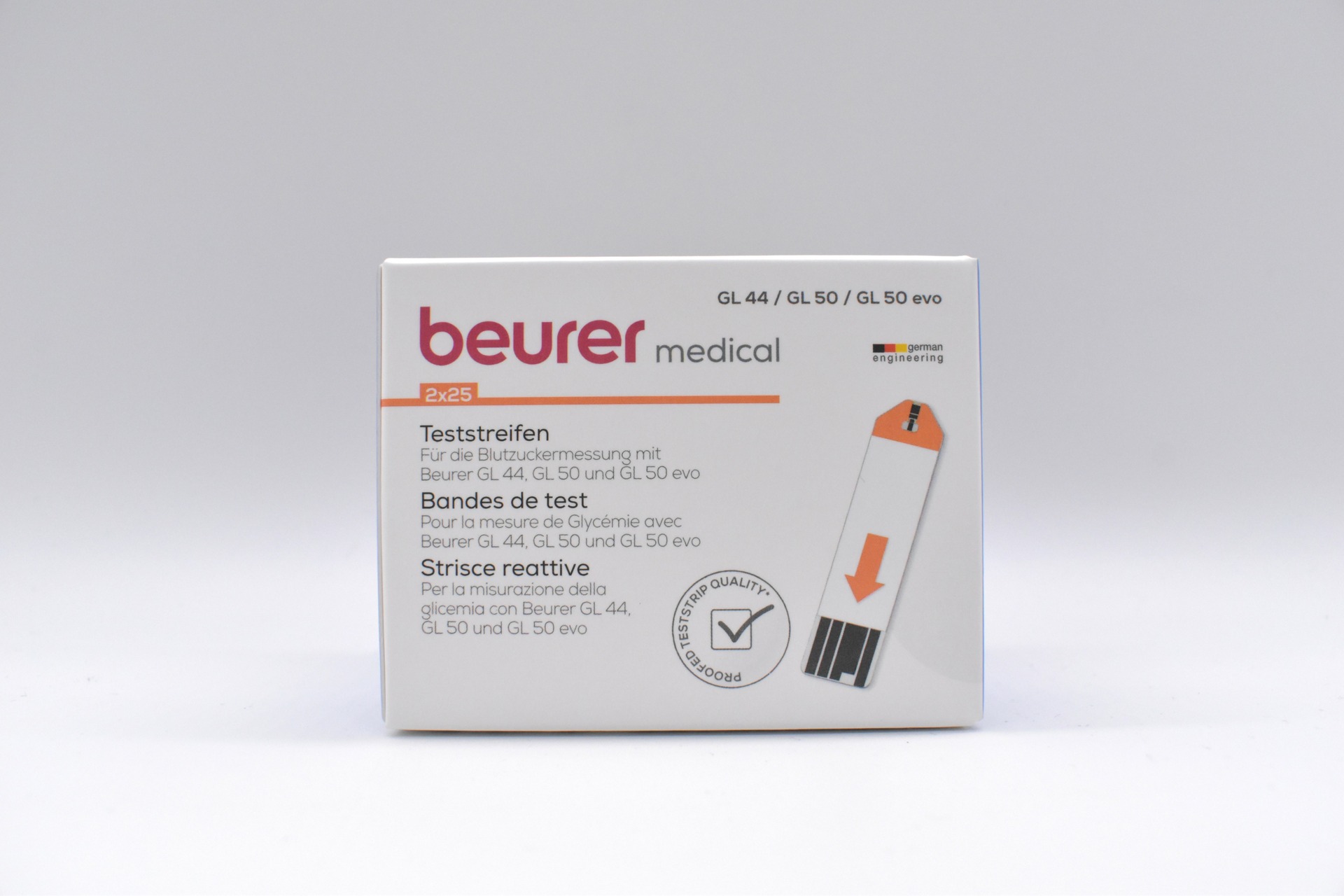 Beurer Blutzuckerteststreifen GL 44 / GL 50 / GL 50 evo