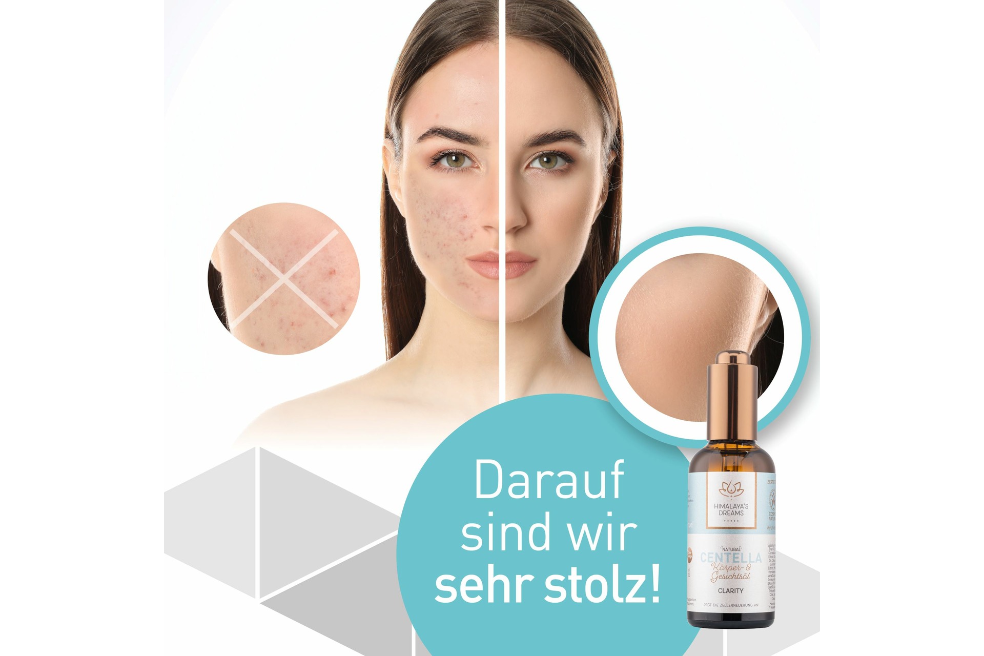 Ayurveda Körper- und Gesichtsöl Centella - Clarity